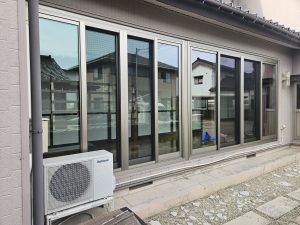 断熱リフォームサッシで快適に・・・